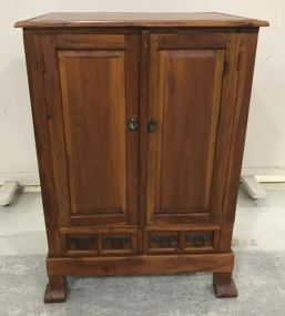 Antique Reproduction Double door Cabinet