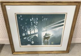 "The Visitor" Artist Proof Print by Robert Vickey