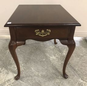 Bassett Cherry Lamp Table