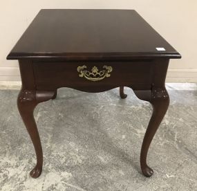 Bassett Cherry Lamp Table