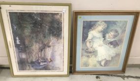 Across the Stile Print and Print of Children