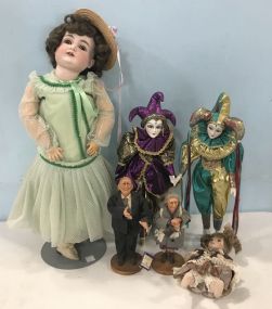Five Collectible Dolls