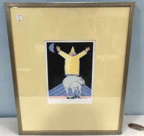 "The Need For Blue Moonbeams Was Great" signed Martin LaBorde