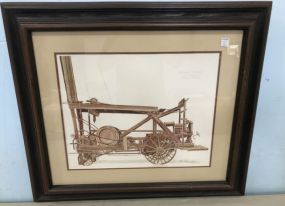 "Keystone Spudder 5 1/2 Traction Joplin Special" Print by Paul F. Hanssen