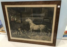 "Left at Home" English Print