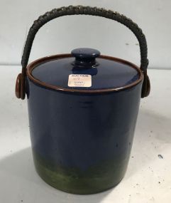 Torquay Parrot Biscuit Barrel Pottery