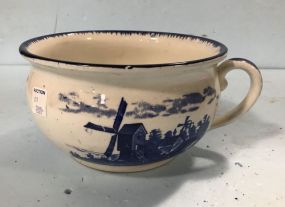 Empire Ware Feather Edge Chamber Pot