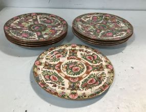 Rose Medallion Dinner Plates
