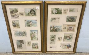 Two Framed Cards Artwork