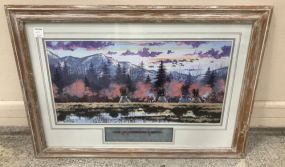 "High Country" Original Acrylic Painting by Roger Flythe