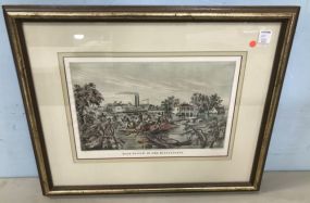 "High Water" in the Mississippi Print