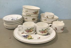 Wedgwood "Fruit Sprays" Breakfast Set