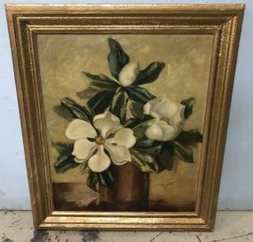 "Magnolia" Painting by Mary Louise Pegues