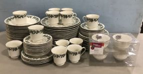 Christmas China "For Malities" by Baum Bros.