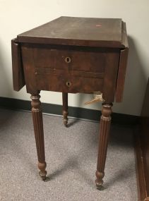 Antique Drop Leaf Side Table
