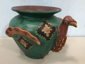 "Turkey Vase" Peruvian Indians Vase