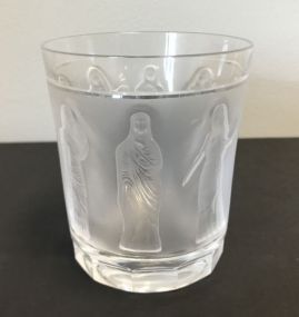 Lalique "Bas Reliefs" Style Whisky Tumbler