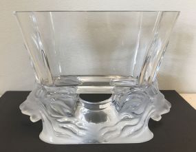 Lalique Lion Face Vace