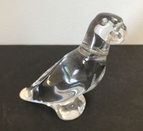 Baccarat "Parrot" Crystal Figurine