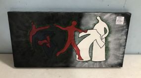 Small Painting "Out with the Old" Cat 07