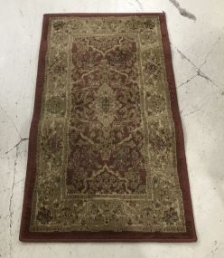 Small Red Machine Made Runner