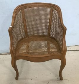 Drexel Country French "DuBarry" Caned Arm Chair