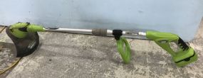Earthwise 12" cut 18 Volt Lithium Battery Weed Eater