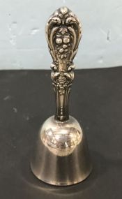Reed & Barton "Francis I" Sterling Handle Tea Bell 4 1/2"h.
