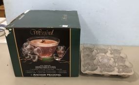 Anchor Hocking "Wexford" Punch Set