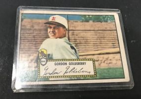 1952 Topps "Gordon Goldsberry" Baseball Card