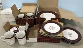 Charles Roberts Limited "Tartan Plaid" Dinnerware