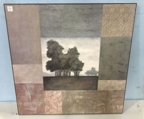 Intercontinental Art Inc. Panel "Roman Trees Flushmont"