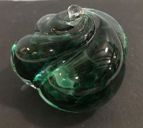 Susan Ford Hand Made "The Appreciation" Art Glass Paper Weight