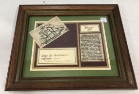 Praszl 1877 "St. Germain" Collectible