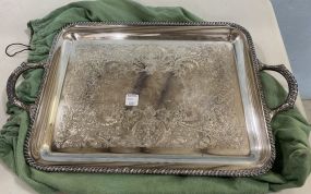 Alvon WM Rogers 18" Silver Plate Tray