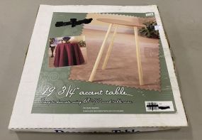 19" Accent Table