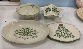Lenox "Holiday" Porcelain Set