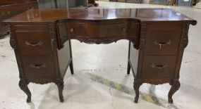 Drexel Burl Mahogany Vanity