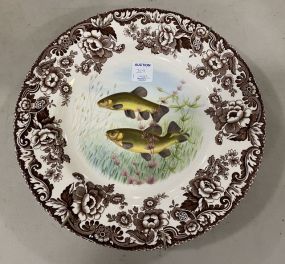 Spode "Tench" Porcelain Plate