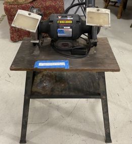 Allied 8" bench Grinder with Stand