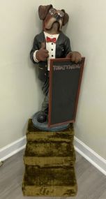 Dog Advertisement Stand "Todays Special"