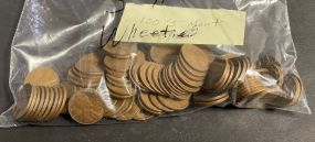 100 "S" Mint Wheat Pennies