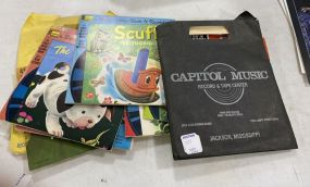 Group of 7" Vinyl Child's Records