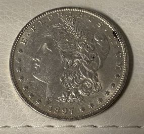 1897 Morgan Silver Dollar