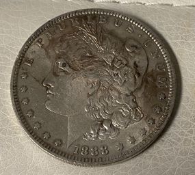 1888 Morgan Silver Dollar