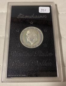 1974 Eisenhower "S" Proof Dollar