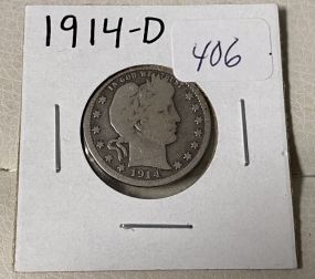 1914-D Quarter