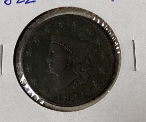 1822 Large Cent