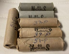Six Rolls of Nickels