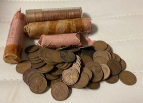 Group of Pennies
